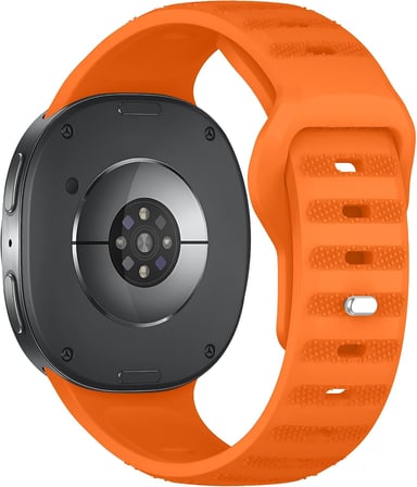 Samsung Galaxy Watch 9/8 (40mm/44mm) ve Watch 8 Classic (46mm) ile Uyumlu Konforlu ve Yumuşak Rugged Silikon Kordon