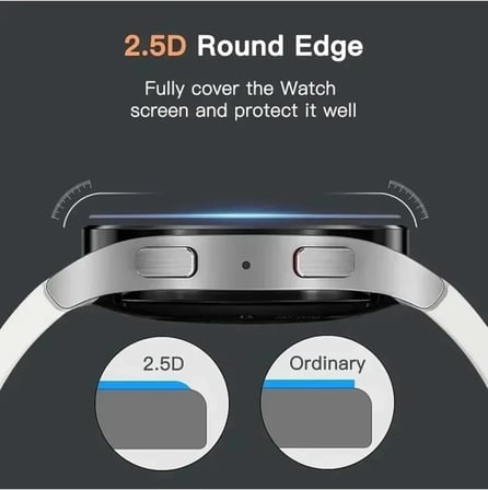 Huawei ile uyumlu Watch GT 6 46mm Kolay Uygulama Aparatlı Cam Ekran Koruyucu 01 (41/42MM DEĞİL)