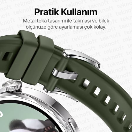 18mm ile Uyumlu Saatler için Kristal Desenli Yumuşak Silikon Kordon HUAWEI Watch (GT5 Pro 42mm/GT5 41mm/GT4 41mm)