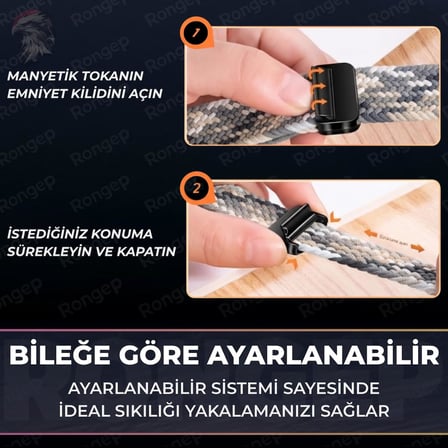 Huawei Band 10-9-8 ile Uyumlu Örgü Loop Kordon Manyetik Tokalı Yumuşak ve Konforlu Huawei Band 8 Kordon Terletmeyen Nefes Alabilir Yapılı Elastik Kumaşlı Huawei Band 10 Kordonu