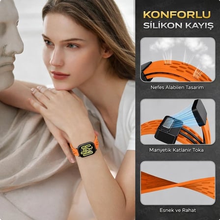 Xiaomi ile Uyumlu Air Loop Kordon Redmi Watch 5 Active/Lite/Watch S4/Watch 2/2Pro/S3/S1/S1Pro için Manyetik Kilit Tokalı Nefes Alan Delikli Doku Redmi Watch 5 Active/Lite Kordonu
