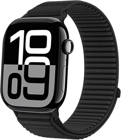 Naylon Sport Loop Band Apple Watch Bileklik 46 mm 45 mm 44 mm 42 mm 41 mm 40 mm 38 mm, Trail Loop Spor Bileklik iWatch Seri 11 10 9 8 7 6 5 4 3 2 1 SE Kadın Erkek için