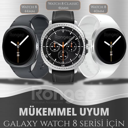 Samsung ile Uyumlu [2025] Metal Hasır Kordon Galaxy Watch 8 44mm/40mm/Classic 46mm için Manyetik Tasarımlı Galaxy Watch 8 Kordonu Paslanma Yapmayan Metal Kordon