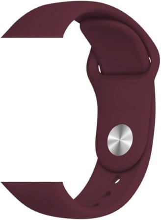 Apple ile uyumlu Watch 38mm 40mm 41mm 1/2/3/4/5/6/se/se2/7/8/9 Spor Silikon Kordon 16-açık Gri