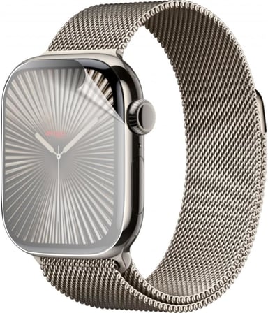 Apple Watch 10 42mm İle Uyumlu Ekran Koruyucu, Tam Kaplayan Akıllı Saat Koruması, Çizilmeye Dayanıklı Tpu Koruma 2 Adet, Hd Şeffaf