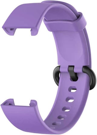Akıllı Saat Kordonu – Xiaomi Redmi Watch (Mi Watch Lite) Uyumlu, 44mm Silikon Spor Kayış - Siyah