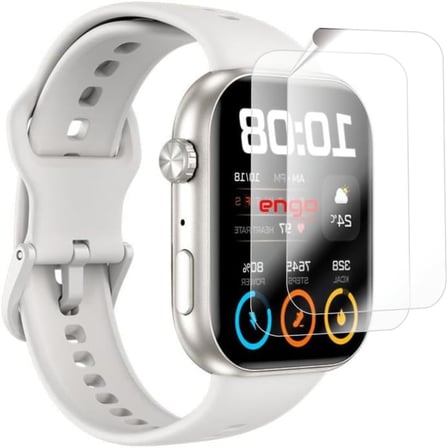 Honor Choice Watch 2i İle Uyumlu Ekran Koruyucu, Tam Kaplayan Akıllı Saat Koruması, Çizilmeye Dayanıklı Tpu Koruma 2 Adet, Hd Şeffaf