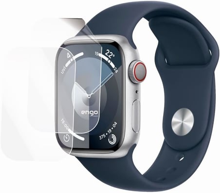 Apple Watch 9 41mm İle Uyumlu Ekran Koruyucu, Tam Kaplayan Akıllı Saat Koruması, Çizilmeye Dayanıklı Tpu Koruma 2 Adet, Hd Şeffaf