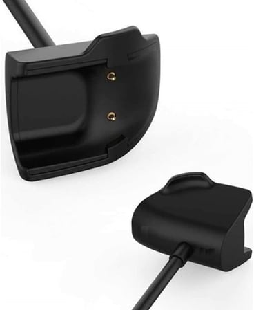 Akıllı Saat USB Şarj Aleti Samsung Galaxy Fit 2 SM R220 İle Uyumlu Akıllı Saat USB Şarj Kablosu (Siyah)