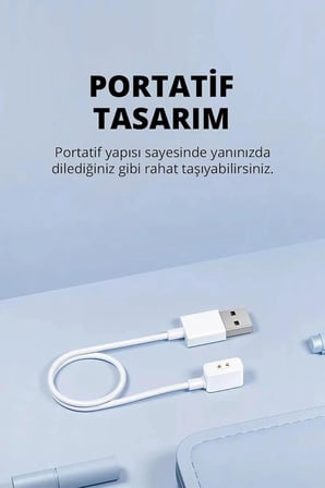 Xiaomi Redmi Watch 5 / Active Lite ile Uyumlu Şarj Cihazı Aleti Kablosu Hızlı