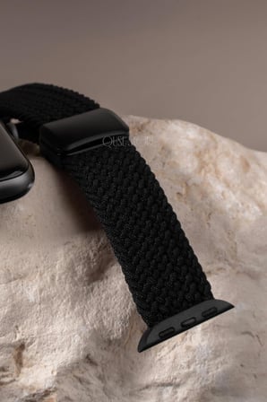 Manyetik Örgü Apple Watch ile Uyumlu Kordon, Ayarlanabilir Esnek Dokuma Tasarım, Series 10/11 42mm-41mm-40mm-38mm & 46mm-45mm-44mm