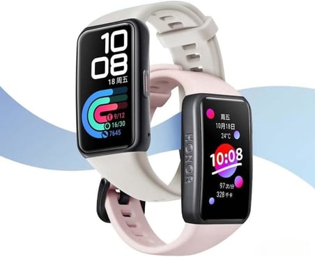 Huawei Honor Band 6 Uyumlu Kordon – Ayarlanabilir Silikon Kayış, Ter ve Suya Dayanıklı, Kolay Takılabilir Akıllı Saat Kayışı - KRD-47