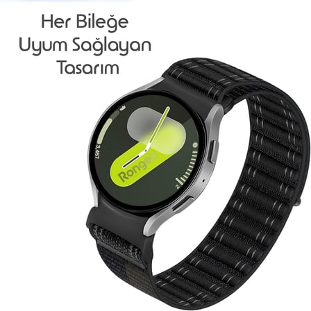 Yeni Nesil Bağlantı Comfort Loop 20mm Kordon Samsung ile Uyumlu Galaxy Watch 7/6/5/4 Serisi için Galaxy Watch 7 Kordon (40mm/44mm) Watch 6/4 Classic (47/43/42mm) Watch 5 Pro Uyumlu