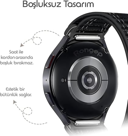 Yeni Nesil Bağlantı Comfort Loop 20mm Kordon Samsung ile Uyumlu Galaxy Watch 7/6/5/4 Serisi için Galaxy Watch 7 Kordon (40mm/44mm) Watch 6/4 Classic (47/43/42mm) Watch 5 Pro Uyumlu