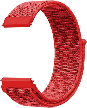 Samsung Galaxy Watch 6 Classic 47mm Hasırlı Kordon Woven Sport Loop (Samsung Galaxy Watch 6 Classic 47mm ile Uyumlu Kordon, Akıllı Saat Kayışı)
