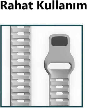 Watch 41mm 40mm 38mm ile Uyumlu Kordon Hora Renkli Kopma Karşıtı Kordon Spor Rahatsız Etmeyen Apple Watch Ultra 2/1 9 8 SE 7 6 5 4 3 2 1 ile Uyumlu Kordon