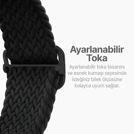 22mm ile Uyumlu Saatler için Solo Loop 46mm Yumuşak Kumaş Kordon HUAWEI Watch (GT6 Pro/GT6/GT5 Pro/GT5/GT4/Watch 4 Pro/GT3/GT3 Pro/GT2/GT2 Pro) (Mavi)