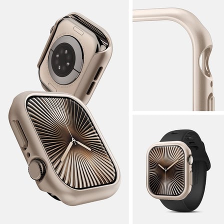 Apple Watch 42mm Seri 11/10 ile Uyumlu Kılıf Thin Fit Starlight - ACS08590