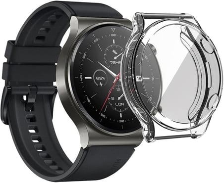 Huawei Watch Gt 3 Pro 43mm İle Uyumlu Saat Silikon Ekran Koruyucu Şeffaf