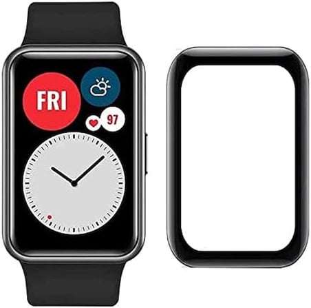 Huawei Band 8 PMMA Pet Saat Ekran Koruyucu Siyah