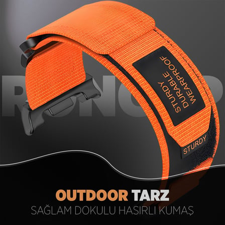 Samsung ile Uyumlu [2025] Outdoor Loop Kordon Galaxy Watch 8 44mm/40mm/Classic 46mm için Macera Dostu Tasarım Galaxy Watch 8 Kordon Zorlu Koşullara Hazır Watch 8 Classic Kordonu