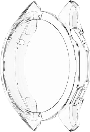 Huawei GT4 46mm ile Uyumlu Tam Kapatan Toz ve Kirden Koruyan GT4 46mm ile Uyumlu Akıllı Saat Ekran Koruması (Şeffaf)