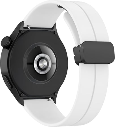 22mm ile Uyumlu Saatler için Manyetik Tokalı 46mm Yumuşak Silikon Kordon HUAWEI Watch (GT7 Pro/GT7/GT6 Pro/GT6/GT5 Pro/GT5/GT4/Watch 4 Pro/GT3/GT3 Pro/GT2/GT2 Pro)