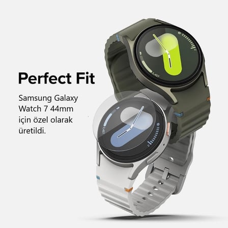 Samsung Galaxy Watch 7 40mm İle Uyumlu Ekran Koruyucu, Tam Kaplayan Akıllı Saat Koruması, Çizilmeye Dayanıklı Tpu Koruma 2 Adet, Hd Şeffaf