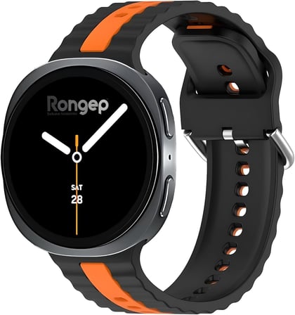 [Motion Loop] Samsung Galaxy Watch 9/8 44mm/40mm/Classic 46mm ile Uyumlu Kordon Çift Renkli Silikon Samsung Watch 9 44mm Kordonu Premium Yumuşaklıkta Galaxy Watch 9 Kordon