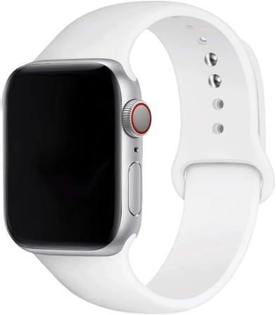 Apple ile uyumlu Watch 10/11 42mm-38/40/41mm Kordon M/L Beden Silikon Spor Kordon 2/3/4/5/6/se/7/8/9