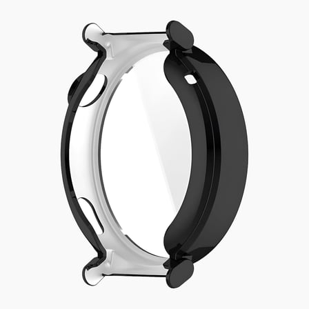 Huawei Watch GT5 Pro 42mm için Saati Tam Saran TPU Ekran Koruyuculu Çizilme ve Darbelere Karşı Koruma Sağlayan Dokunmatik Etkilemeyen Silikon Kılıf (Siyah, GT5 Pro 42mm)