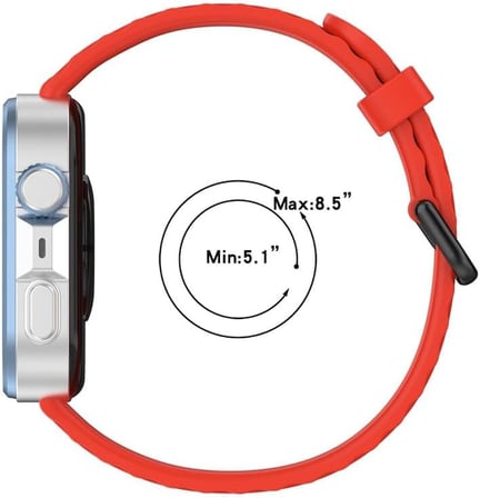 Huawei ile Uyumlu Watch Fit 5 Fit 5 Pro Fit 4 Fit 4 Pro Fit 3 Uyumlu Tokalı Silikon Lansman Kordon Kayış