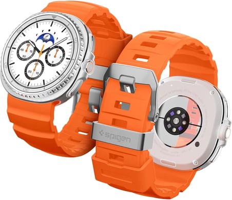 Galaxy Watch 8 Band için, Samsung Galaxy Watch 8 44/40mm, 8 Classic 46mm (2025) WBS2 Dayanıklı Silikon Spor Kayış ile Uyumlu