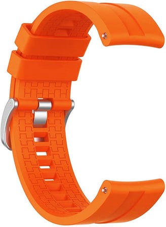 Huawei Watch GT3 42mm Kordon, Silicone RapidBands Turuncu