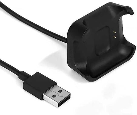 Xioami ile uyumlu Redmi Watch (Mi Watch Lite) Usb Şarj Kablosu Siyah