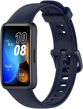 Huawei Band 8 Kordon, Silicone Sport Band (Huawei Band 8 ile Uyumlu Kordon, Akıllı Saat Kayışı)