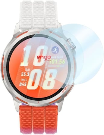 Huawei Watch Gt Runner 2 İle Uyumlu Ekran Koruyucu Çizilmeye Dayanıklı Akıllı Saat Koruması, 9H Temperli Kırılmaz Esnek Nano Cam, Hd Şeffaf 2 Adet