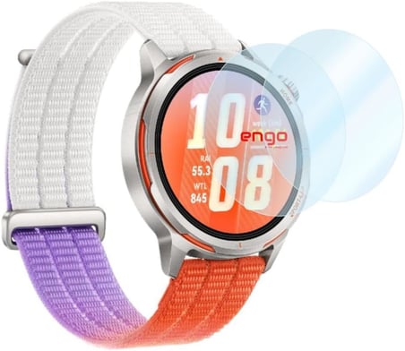 Huawei Watch Gt Runner 2 İle Uyumlu Ekran Koruyucu Çizilmeye Dayanıklı Akıllı Saat Koruması, 9H Temperli Kırılmaz Esnek Nano Cam, Hd Şeffaf 2 Adet