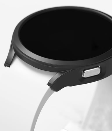 Samsung Galaxy Watch 6 Classic ile uyumlu 47mm ve 43mm Önü Açık Çerceve PC Wafture Silikon Kılıf Koruma Galaxy Watch 6 ile Uyumlu Gard Çerçeve (Şeffaf)