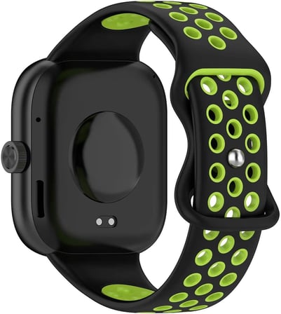 Xiaomi Redmi Watch 5 Rainbow Gently Band Kordon Beyaz Siyah [Redmi Watch 5 ile Uyumlu Kordon - Beyaz - Siyah]