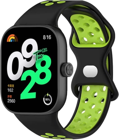 Xiaomi Redmi Watch 5 Rainbow Gently Band Kordon Beyaz Siyah [Redmi Watch 5 ile Uyumlu Kordon - Beyaz - Siyah]