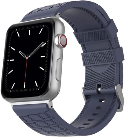 Apple Watch Uyumlu Silikon Kayış 42-44-45-46-49mm Terletmeyen Yumuşak Spor Günlük Kullanım Apple Watch Band