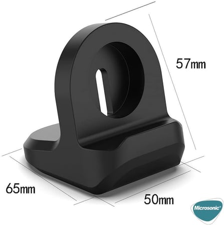 Samsung Galaxy Watch 5 40mm Şarj Stand Yuvası [Galaxy Watch 5 40mm ile Uyumlu Kordon - Siyah]