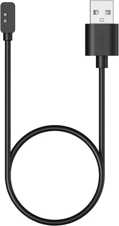 Xiaomi Redmi Smart Band 2 Manyetik USB Şarj Kablosu Siyah [Redmi Smart Band 2 ile Uyumlu Kablo - Siyah]