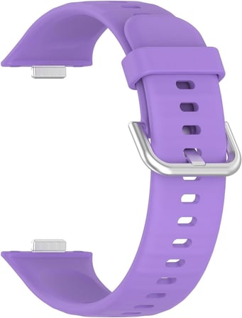 Huawei Watch Fit 5 için Kordon, Silicone Sport Band Lila [Watch Fit 5 ile Uyumlu Kordon - Lila]
