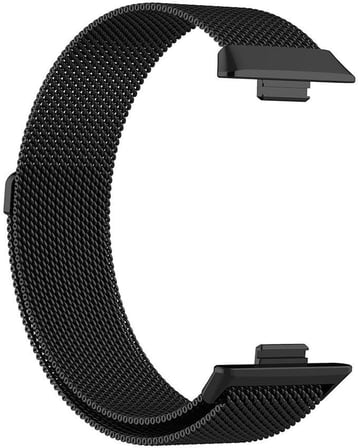 Huawei Watch Fit 5 için Kordon Milanese Loop Siyah [Watch Fit 5 ile Uyumlu Kordon - Siyah]