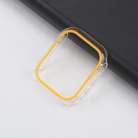 [Watch 3 2 1 42MM] Watch 3 2 1 42MM Kasa Kılıf Neon Sert Şeffaf Tam Kaplayan Watch Kılıf Koruyucu Kılıf Parlak Renkli Apple Watch 3 2 1 42MM ile Uyumludur