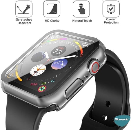 Apple Watch Ultra 2 Kılıf Clear Premium Slim WatchBand Şeffaf [Watch Ultra 2 ile Uyumlu Kordon - Şeffaf]