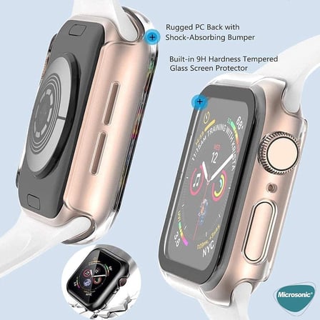Apple Watch Ultra 2 Kılıf Clear Premium Slim WatchBand Şeffaf [Watch Ultra 2 ile Uyumlu Kordon - Şeffaf]