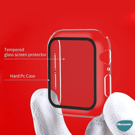 Apple Watch Ultra 2 Kılıf Clear Premium Slim WatchBand Şeffaf [Watch Ultra 2 ile Uyumlu Kordon - Şeffaf]